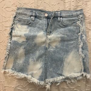 Light wash Jean skirt
